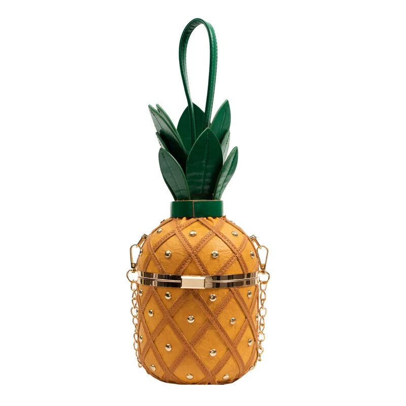 Cute Pineapple Design Shoulder Bag