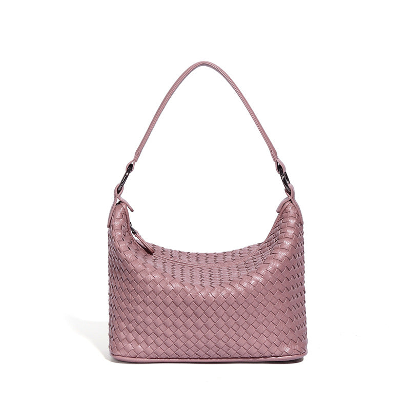 Fashion Trendy Woven Shoulder Bag for Women - Scraften