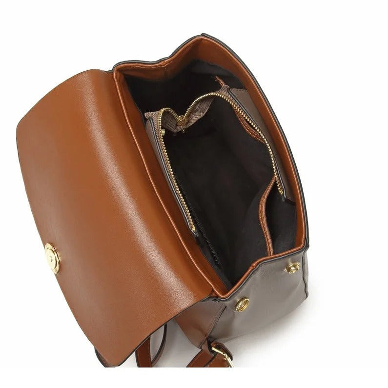 Genuine Cowhide Leather Women's Backpack