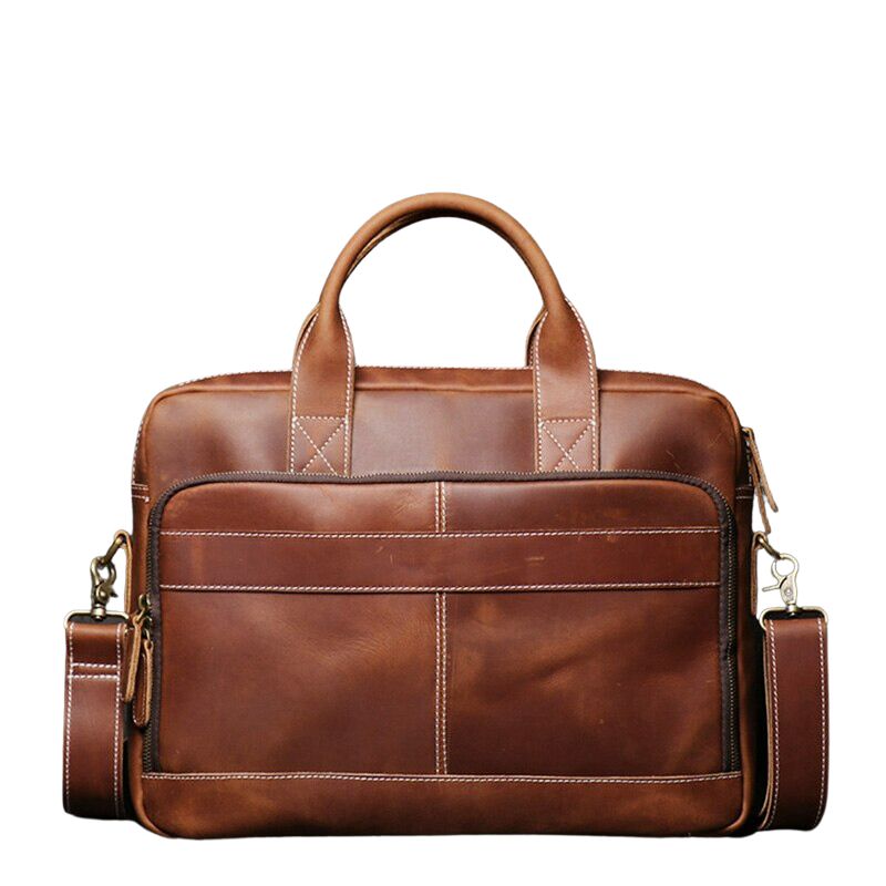 Men s Leather Briefcases Stylish Genuine Scraften Men s Leather Briefcases Stylish Genuine Scraften