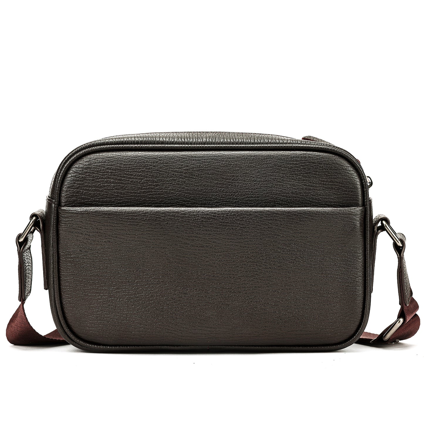 Genuine Leather Men's Crossbody Bag  Luxury Cowhide Fashion Bag