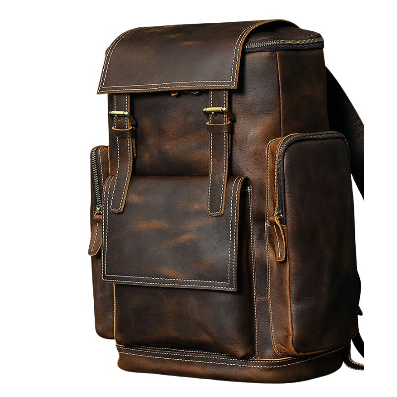 crrazy leather backpack Crazy Horse Leather Backpack