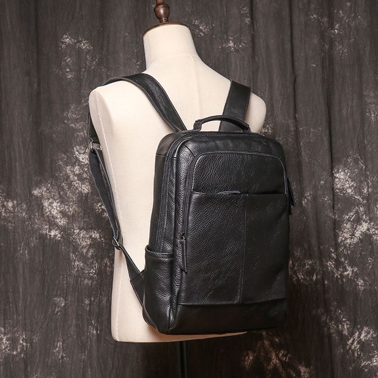Vintage Genuine Leather Men's Backpack