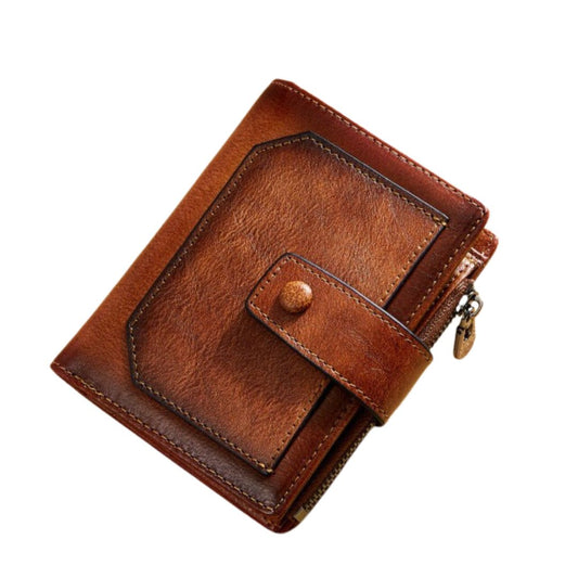 Vintage Genuine Leather Men's Wallet - Scraften