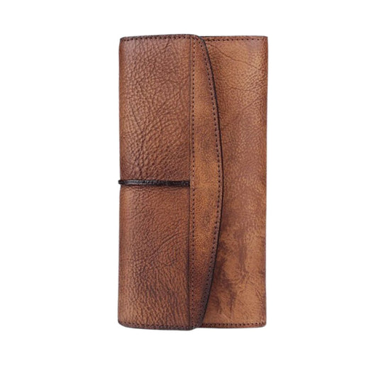 Vintage Leather Wallet: Short Slim Unisex Design for Men and Women - Scraften