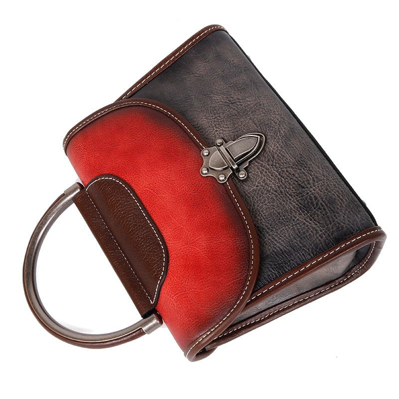 Vintage Luxury Genuine Leather Cross Body - Scraften