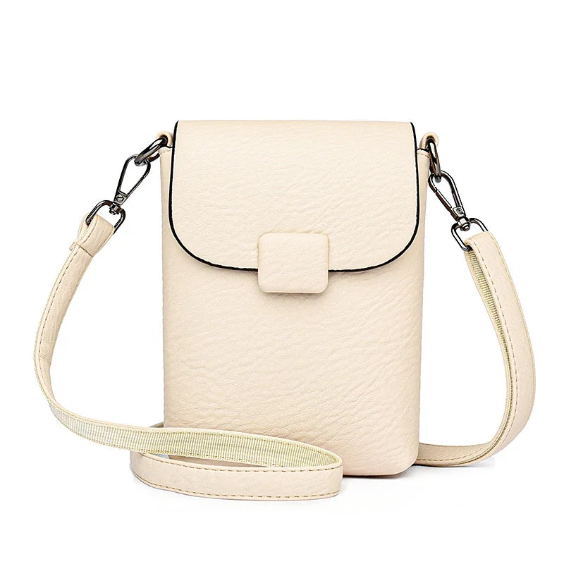 Small Crossbody Phone Bag Flap Purse for Women - Scraften