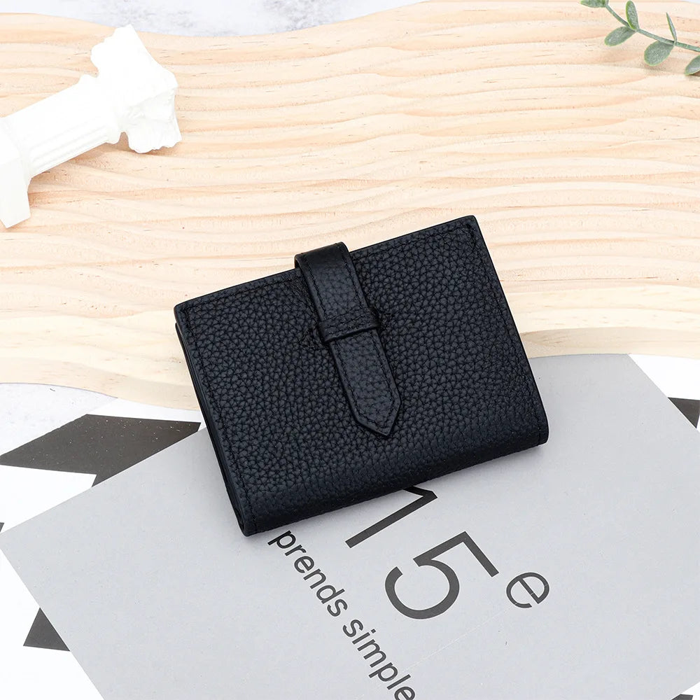 Burminsa Large Leather Hobo Tote - Luxury Design Genuine Leather Small Wallet