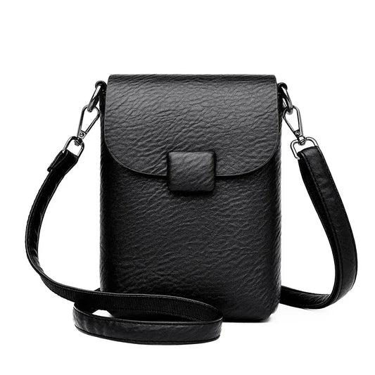 Small Crossbody Phone Bag Flap Purse for Women - Scraften