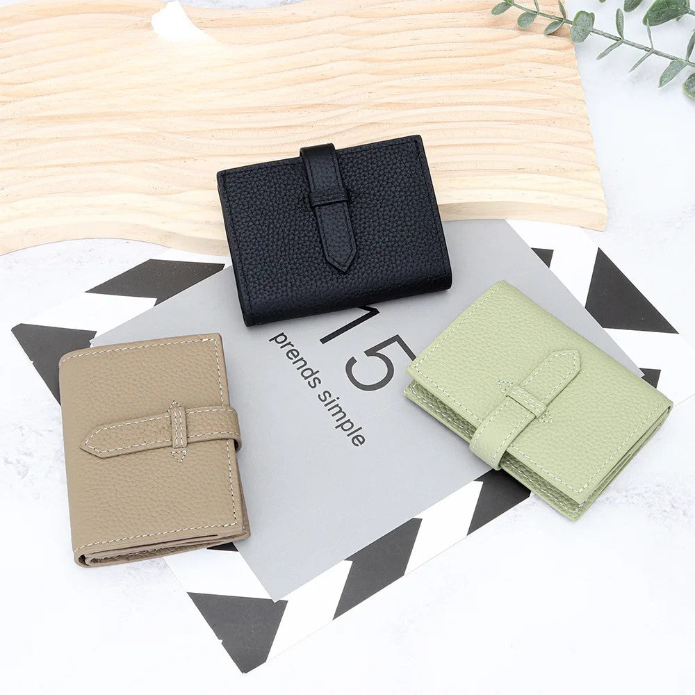 Burminsa Large Leather Hobo Tote - Luxury Design Genuine Leather Small Wallet