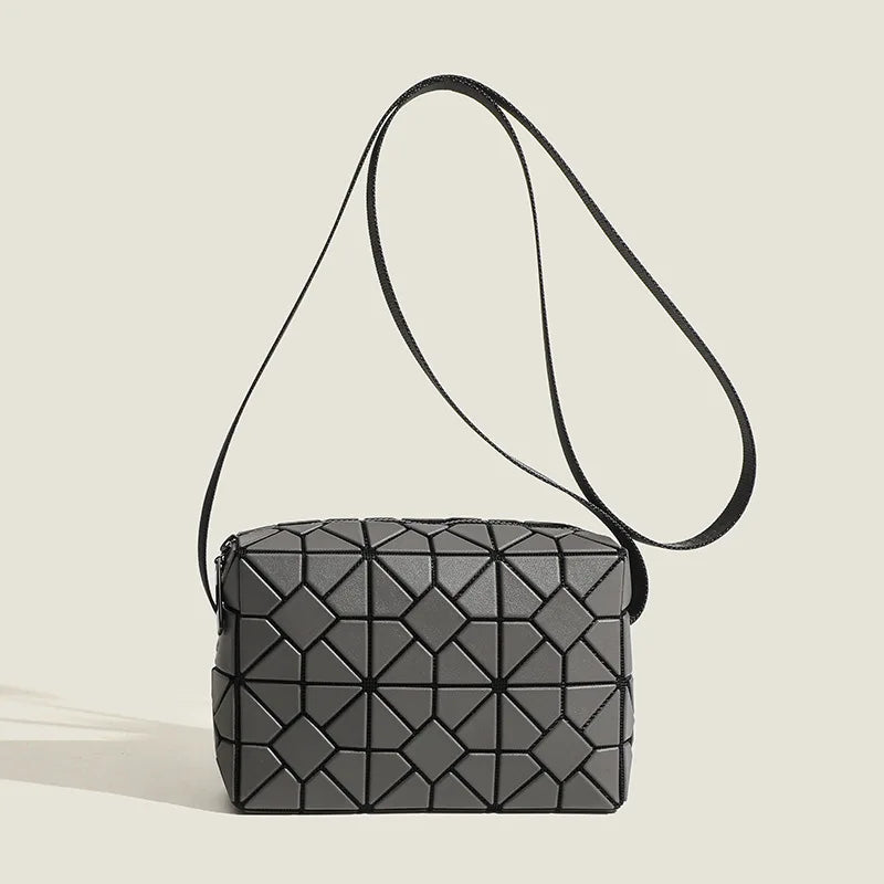 Women Geometry Design Shoulder Handbag - Geometric Luxury Crossbody Bag