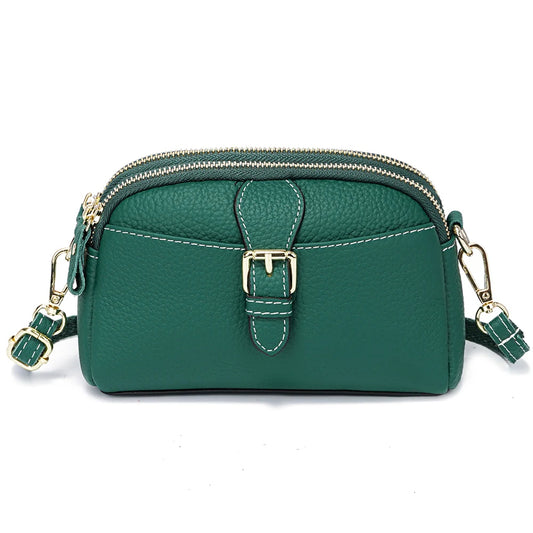 Women’s Leather Wristlet Crossbody Phone Bag