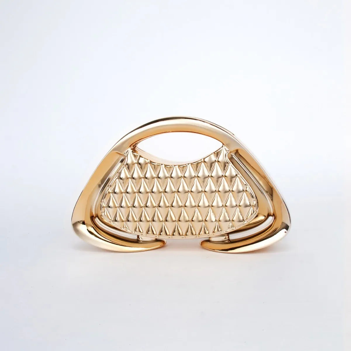 Women Top Handle Design Luxury Coin Purse - Elegant Acrylic Clip Crossbody Bag