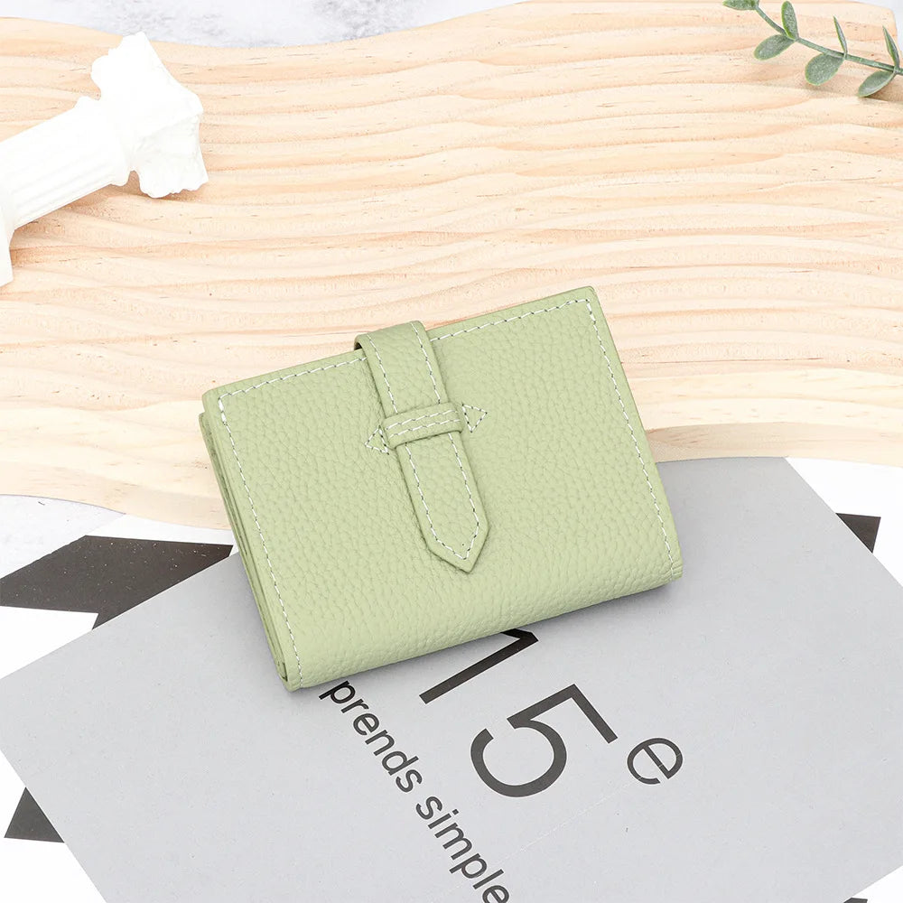 Burminsa Large Leather Hobo Tote - Luxury Design Genuine Leather Small Wallet