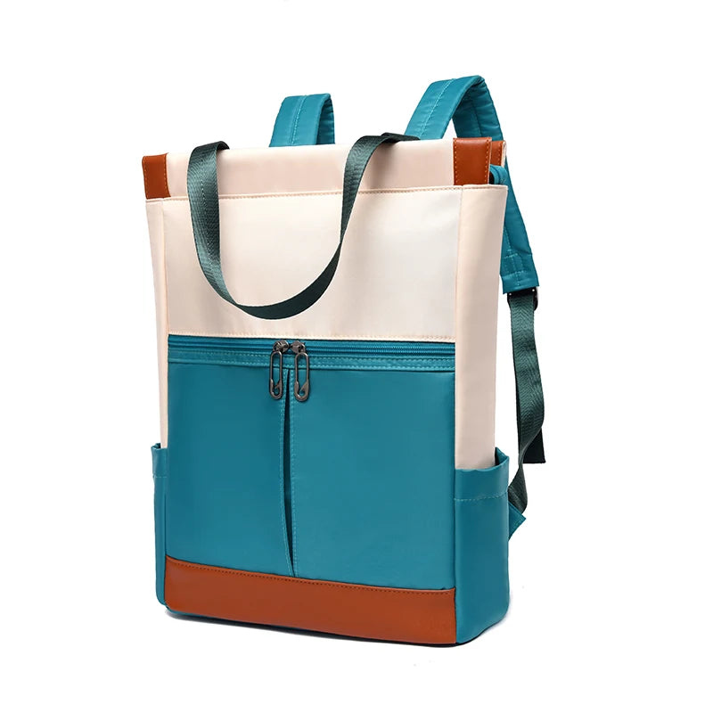 Waterproof Oxford Women Backpack - Fashion Travel Schoolbag For Teenagers