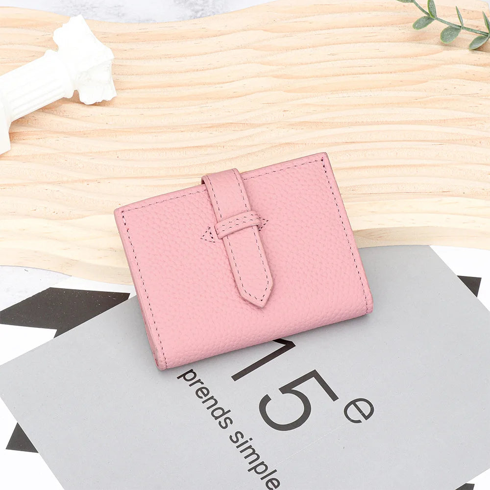 Burminsa Large Leather Hobo Tote - Luxury Design Genuine Leather Small Wallet