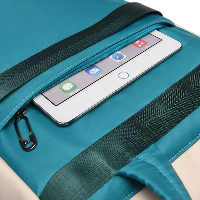 Waterproof Oxford Women Backpack - Fashion Travel Schoolbag For Teenagers