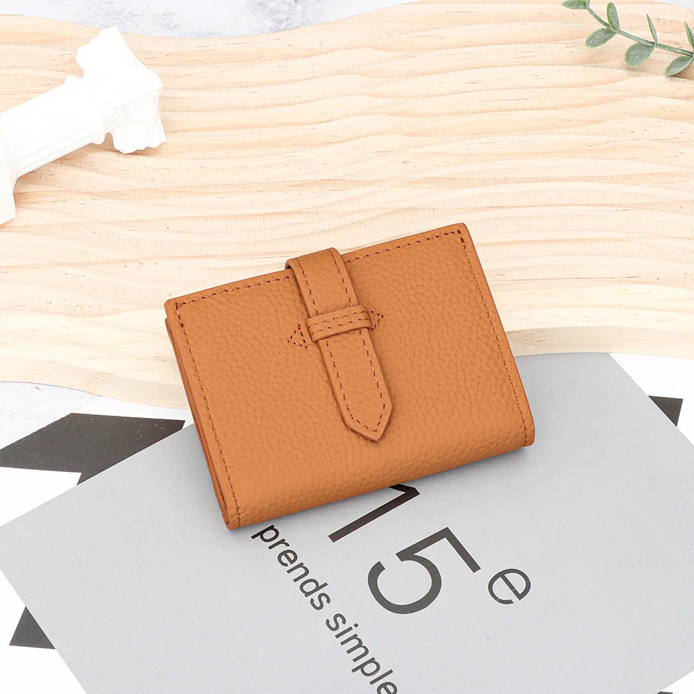 Burminsa Large Leather Hobo Tote - Luxury Design Genuine Leather Small Wallet