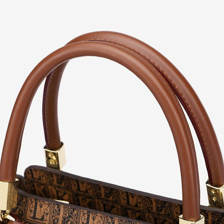 Luxury Satchel Handbag Shoulder Purse - Scraften