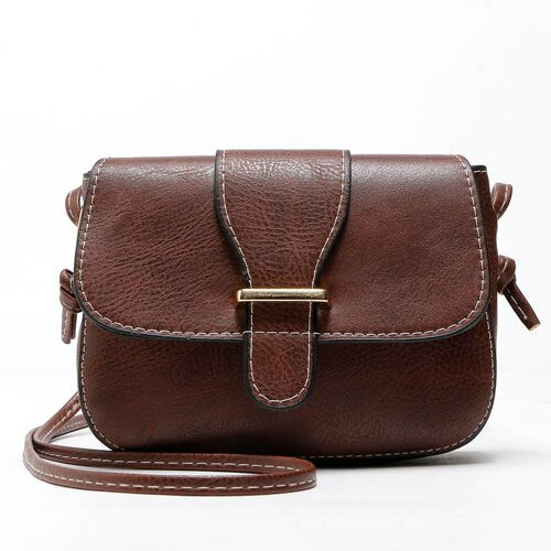 Women Small Vintage Shoulder Bag Messenger Crossbody Bag - Scraften