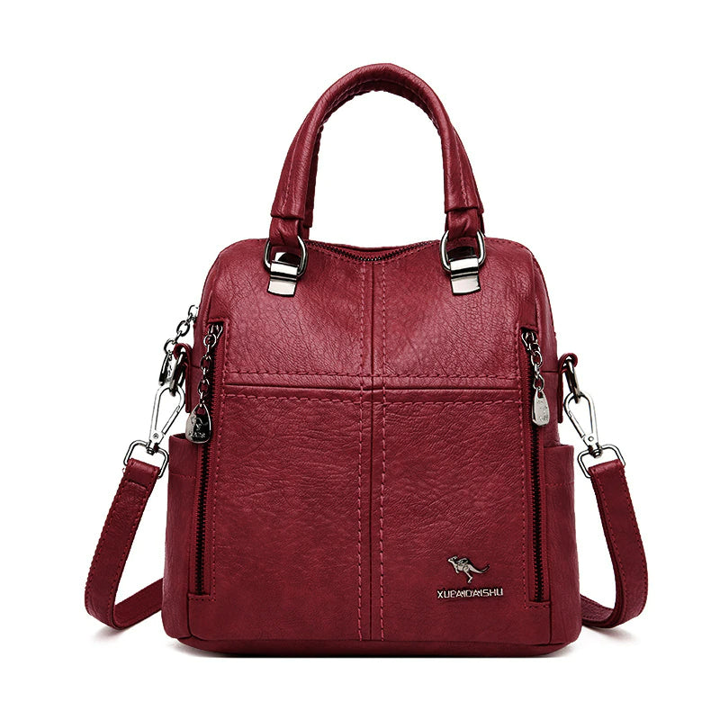 Multifunction Women Shoulder Bag Travel Backpack - Scraften