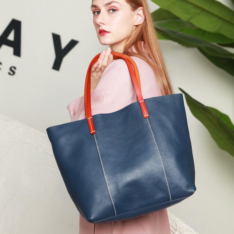 Real Genuine Leather Women's Handbag Shoulder Bag Satchel Purse Messenger  Bag | eBay