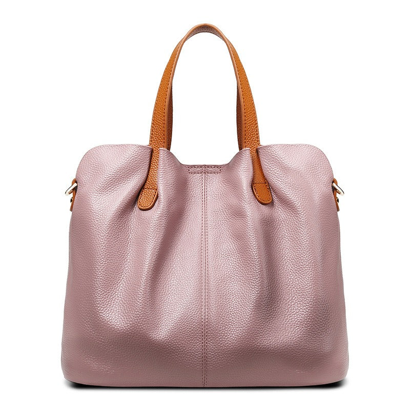 Genuine Leather Women Handbag - Scraften