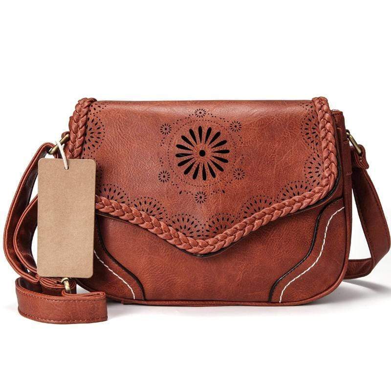 Vintage Women Shoulder Bag - Scraften