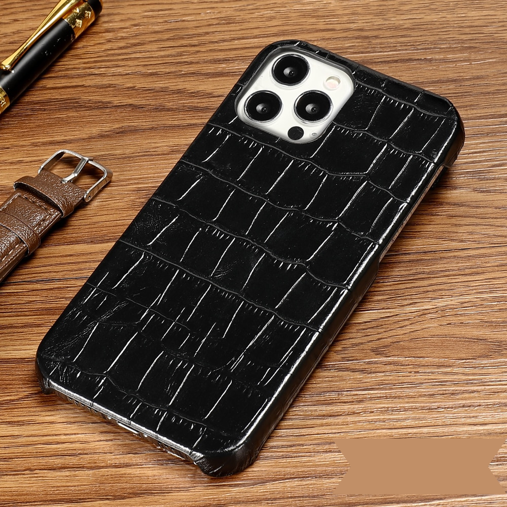 Croc leather 2025 iphone case