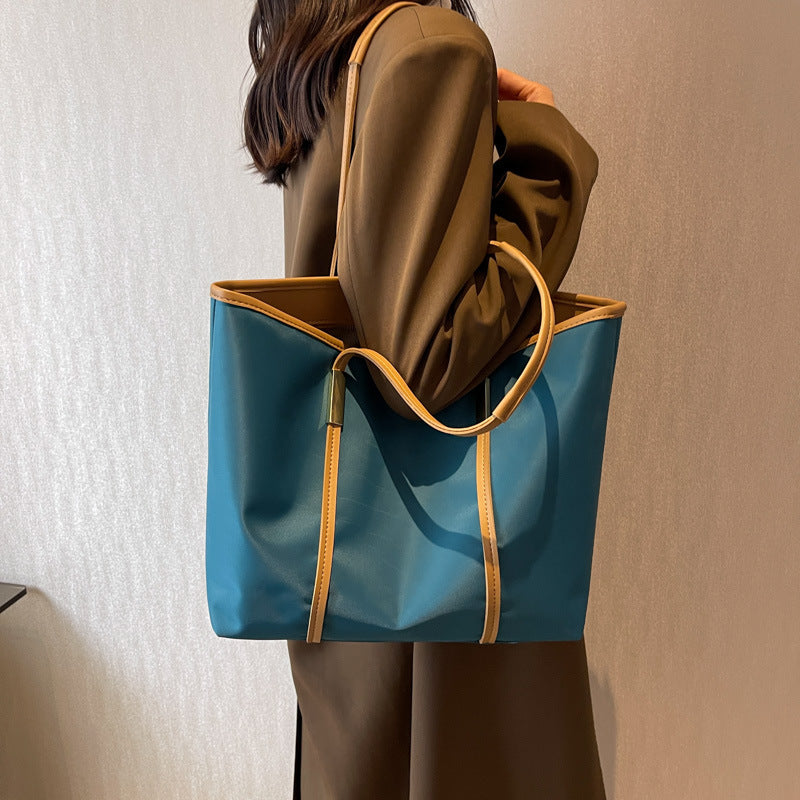 One-Shoulder Underarm Tote Bag - Scraften