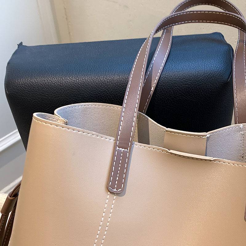 Simple & Fashionable Shoulder Retro Tote Bag - Scraften
