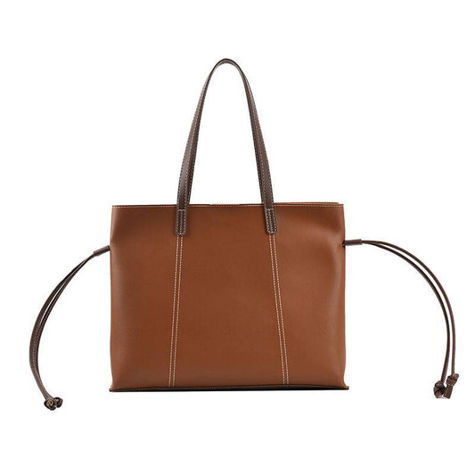 Simple & Fashionable Shoulder Retro Tote Bag - Scraften