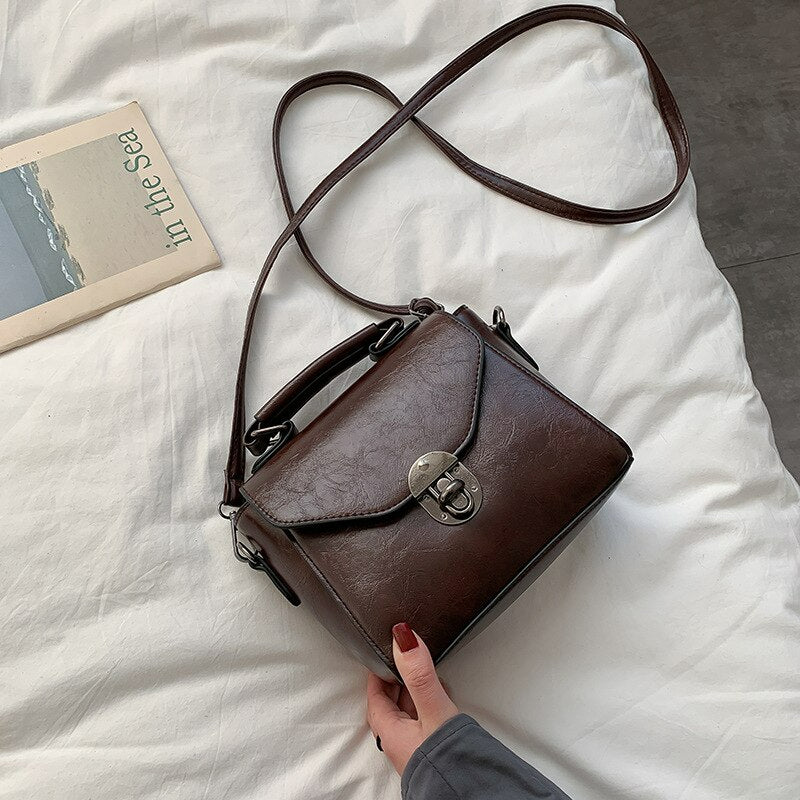 Vintage Small Top-handle Shoulder Bag