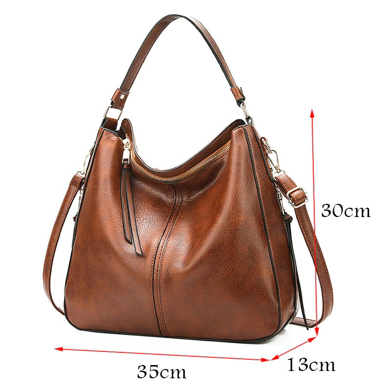 Vintage Women Shoulder Crossbody Bag - Scraften