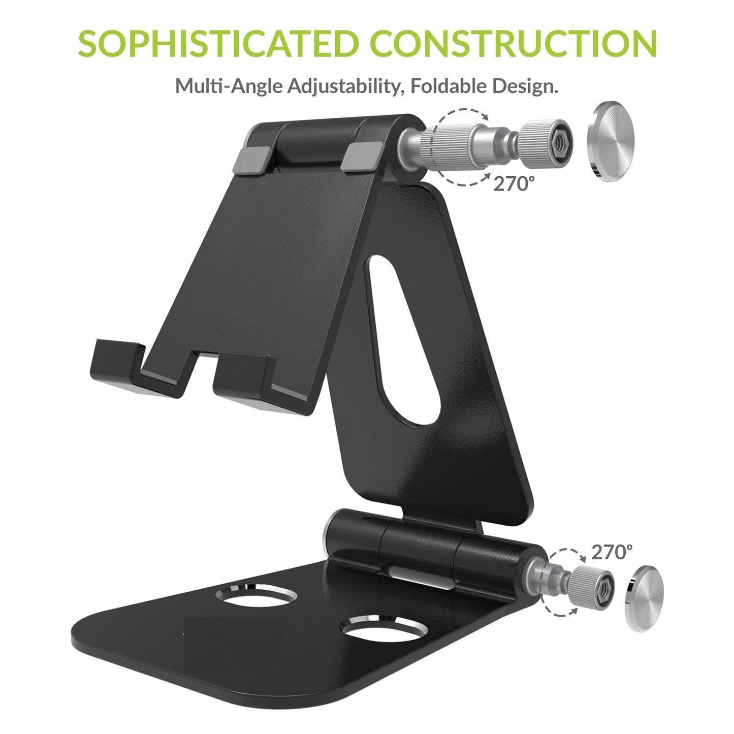 Foldable Swivel Mobile Stand - Scraften