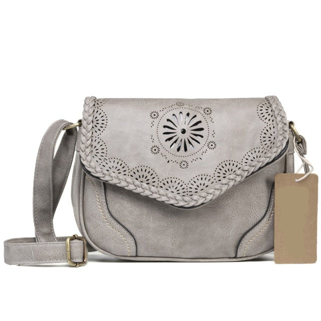 Vintage Women Shoulder Bag - Scraften